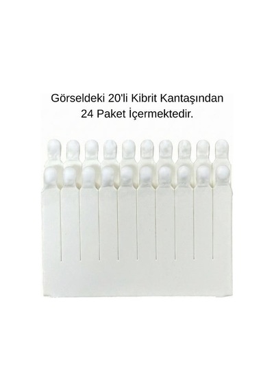 Dorsh Toplam 280 Adet Kibrit Kan Taşı 20x24'lü Paket