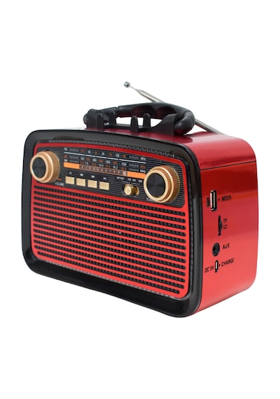 Kbroad KTF-1467  Fener Işıklı Şarjlı Nostalji Radyo Bluetooth Hoparlör