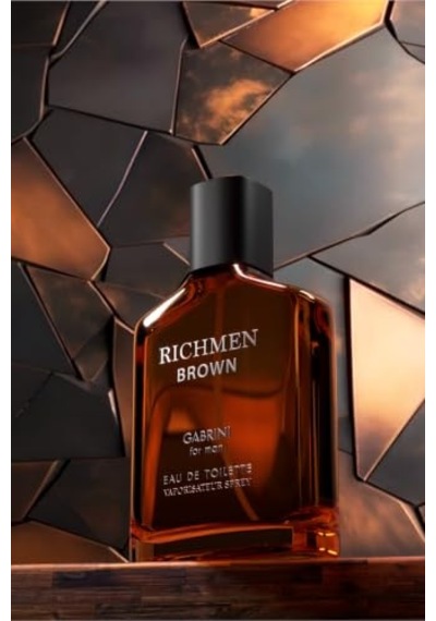 Richmen Brown Eau De Toilette, 100 Ml, Erkek Amber