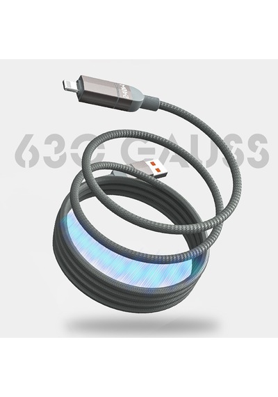 Lenyes Lc543 4in1 Hızlı Şarjlı Usb-a - Type-c + Type-c To Lightning Data Ve Şarj Kablosu 240w 1m Gri