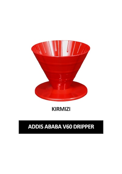 Addıs Ababa V60 Dripper Kahve Demleme Ekipmanı Filtre Kahve