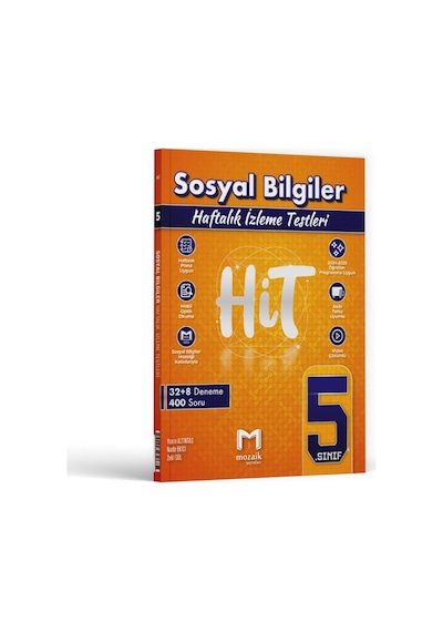 Mozaik 5.sınıf Hit 40 Lı Deneme Sosyal - 2026-27