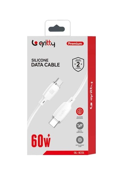 60w Type-c To Type-c Şarj Kablosu 1 M Beyaz Gl-sc01