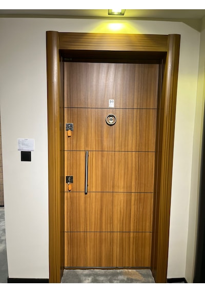 Çelik Kapı Modelleri Eskitme Kasa Düz Model Daire Kapısı Sağ 1