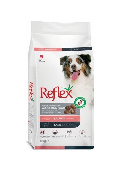 Reflex Duo Protein Somonlu Ve Kuzulu Orta Ve Büyük Irk Yetişkin Köpek Maması 10 Kg