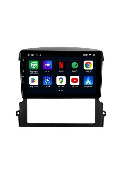 Kia Sorento Android Multimedya 2007-2010 Carplay Android Auto Navigasyon Kameralı 4gb Ram 32gb 9"
