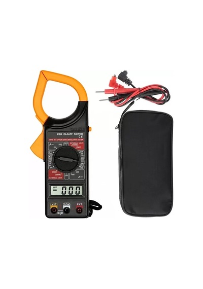 Hubrendy Sh Powermaster Dt-266 Dijital Buzzerlı Pensampermetre Multimetre Ölçü Aleti