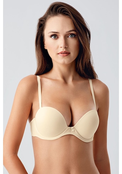 New Bra Kadın B Kap Çift Destekli Basic Sütyen Ten 7040 Ten