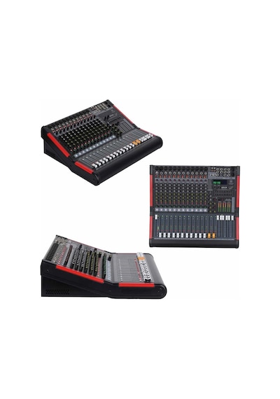 Maxword Dc12-pro 2x99 Dsp Efekt Ses Mikseri 12 Kanal Deck Mixer