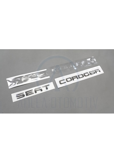 Seat Cordoba 6K 6L 1998-2010 Bagaj Yazisi Takim Krom 377522256