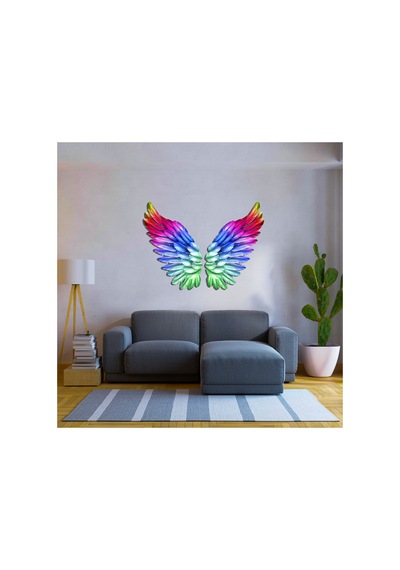 Kişiye Özel Led Işıklı Epoksi Tablo Lenora Renkli Melek Kanadı Dekoratif Duvar Dekoru Çok Renkli - 760527661 Çok Renkli Kişiye Özel Led Işıklı Epoksi Tablo Lenora Renkli Melek Kanadı Dekoratif Duvar Dekoru Çok Renkli - 760527661 Çok Renkli
