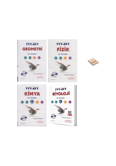 Limit Tyt Ayt Geometri Fizik Kimya Ve Biyoloji El Kitabı 4lü Set + Telefon Standı