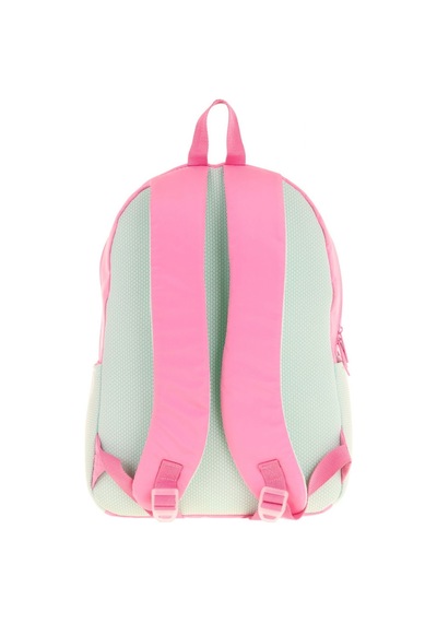 Kauko Holiday Kız Çocuk Altı Bölmeli Rozetli Okul Sırt Çantası - Pembe - K1828 Pembe