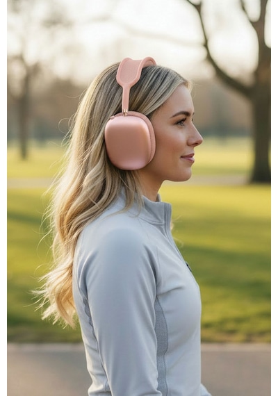 2221t Kablosuz Bluetooth Kulak Üstü Kulaklık Kılıflı Şarj Edilebilir İos & Android Uyumlu