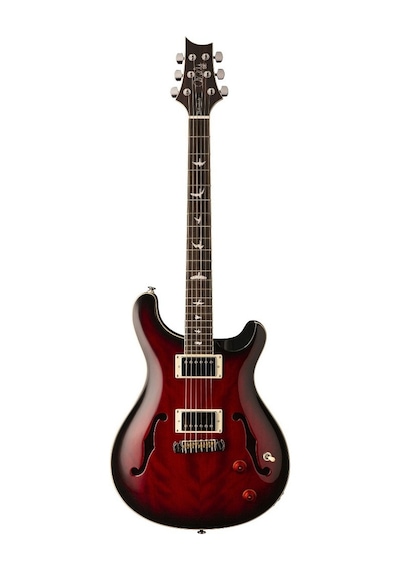Prs Se Hollowbody Standard Elektro Gitar (Fire Red Burst)