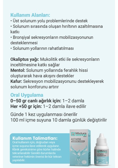 Mixtura Pharma Bird Asthma