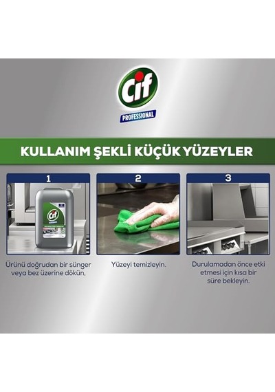 Cif Profesyonel Genel Yüzey Temizleyici Çok Amaçlı Genel Yüzey Temizleyici 10 L Diğer
