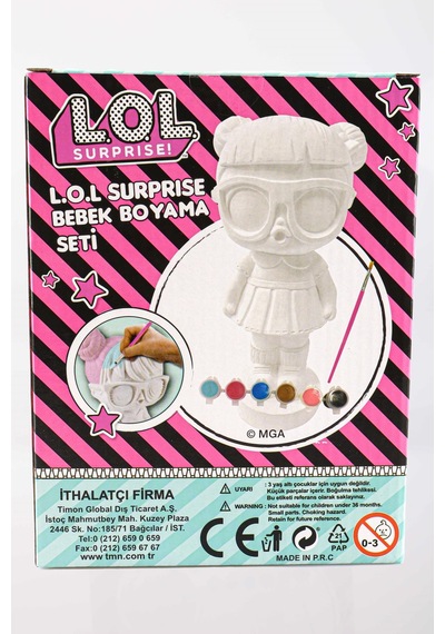 LİSANSLI L.O.L SURPRISE BEBEK BOYAMA SETİ