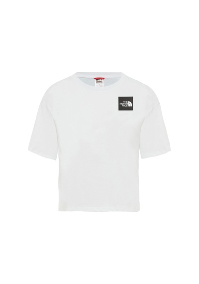 The North Face Cropped Fıne Tee Kadın Tişört Nf0a4sy9fn41 Beyaz
