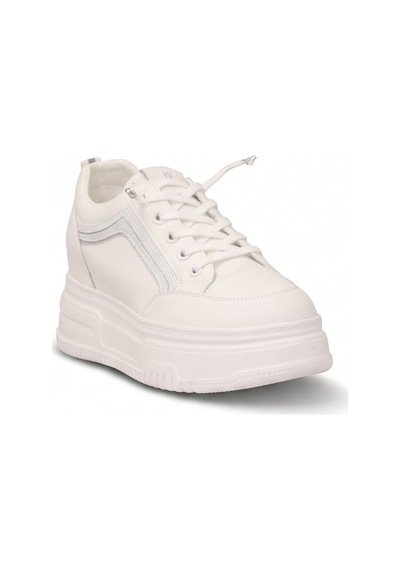 Ayakkabı Fuarı Elit Hml262-1174 Kadın Klasik Sneaker Beyaz
