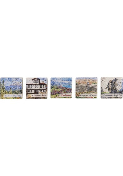 Kastamonu Traverten Magnet 5'Li Set