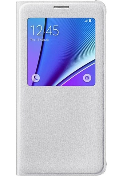 Samsung Uyumlu Galaxy Note 5 S-View Cover Kilif Beyaz - Ef-Cn920Pwegtr 505044859