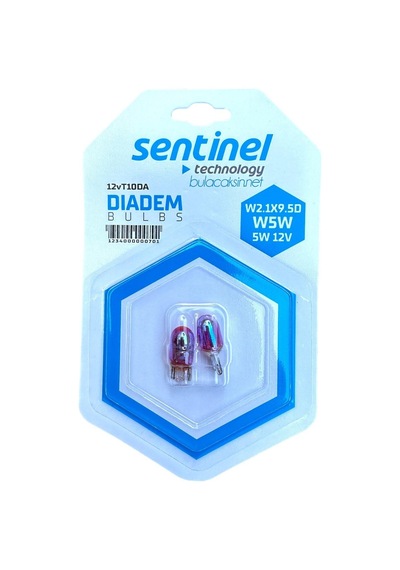 Sentinel Diadem Turuncu 12v T10 W5w W2.1x9.5d 2 Adet