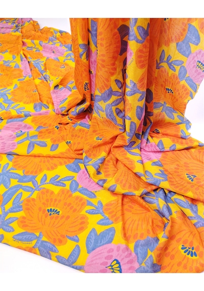 %85 Rayon %15 Elastan Sarı Üzeri Turuncu Pembe Mavi Çiçekli Sandy Jarse Benzeri Örme Kumaş Elbiselik & Bluzluk En: 130cm-12453 Sarı,turuncu,pembe,mavi %85 Rayon %15 Elastan Sarı Üzeri Turuncu Pembe Mavi Çiçekli Sandy Jarse Benzeri Örme Kumaş Elbiselik & Bluzluk En: 130cm-12453 Sarı,turuncu,pembe,mavi