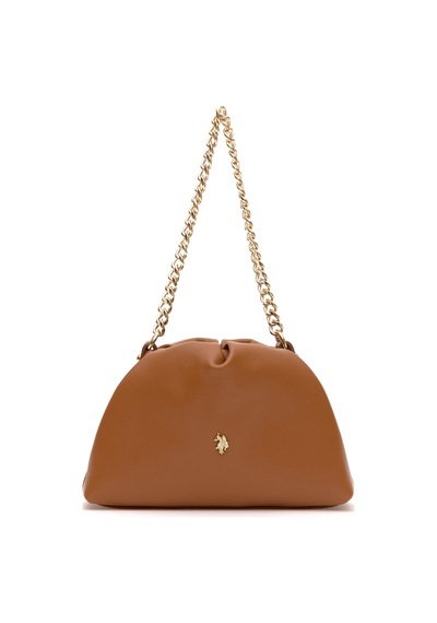 U.S. Polo Assn. Kadın Taba Kuzu Derisi Kol Çantası 50318231-VR099