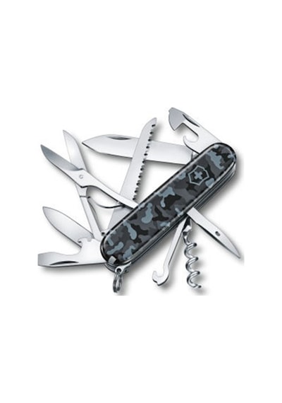 Victorinox Huntsman Lacivert Kamuflaj Kamp Çakı Vt 1.3713.942 Lacivert