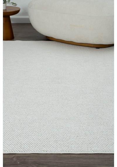 Mariesse Home Buklem Serisi Naturel Bukleli Dokuma Salon Halısı Krem