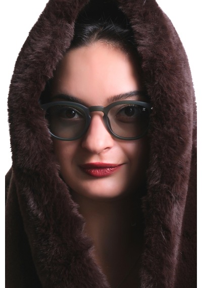 Görüşbaz Pilook Unisex Güneş Gözlüğü Uv400 Koruma Kare Model Gülen Gözler Serisi Yeşil