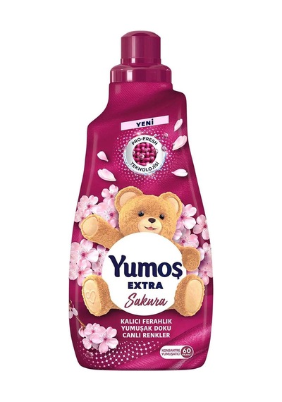 Extra Çamaşır Yumuşatıcı Sakura 1440 Ml 1000'li Set