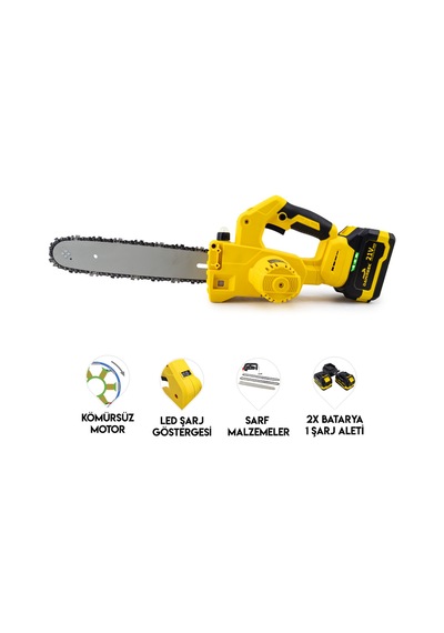 Dawreek DW12 Şarjlı Ağaç Kesme Makinesi