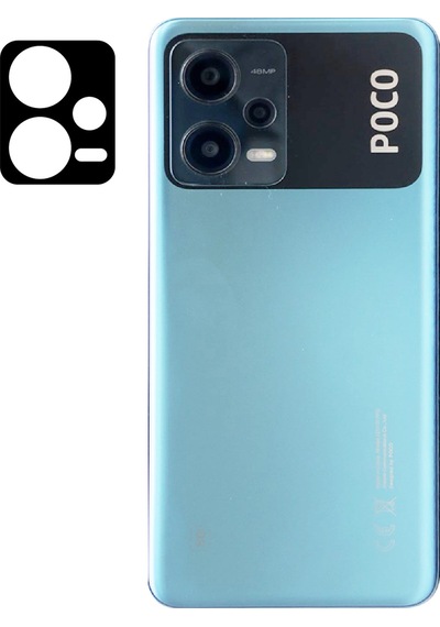 Xiaomi Poco X5 Zore 3d Kamera Camı Siyah