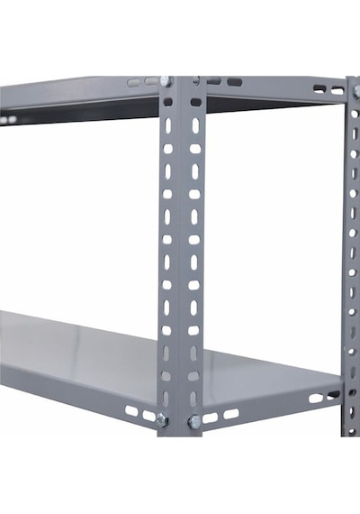 Galvanizraf 5 Katlı 6 Lı Bitişik Galvaniz Arşiv Depo Rafı 31X450 Galvaniz
