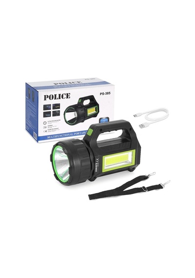 Hubrendy Kargo Ps-385 Şarjlı Spot Fener 30w Cob Led Solar Powerbank Özellikli