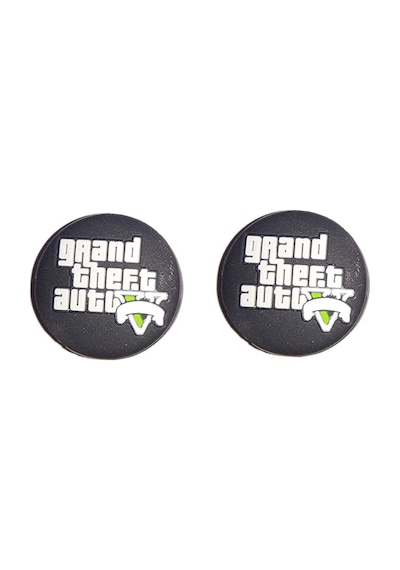 Gta 5 Desenli Sony Ps5/ps4/ps3 Uyumlu Analog Koruyucu Silikon Pad