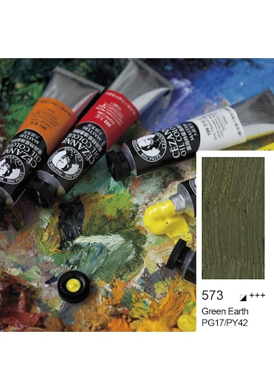 Bigpoint Cezanne Extra Fine Yağlı Boya 45 Ml Green Earth 573 6'lı Kutu