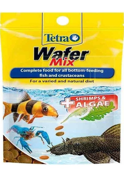 Tetra Wafermix Vatoz Kerevit ve Dip Balık Yemi 15 G