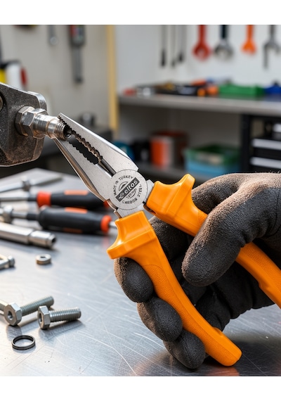 Dövme Çelik Pense Ergonomik Saplı Uczzetp181pense-4 DİĞER