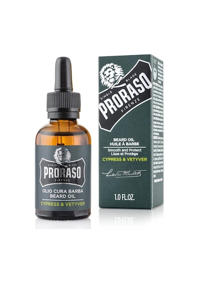Proraso Beard Oil / Sakal Bakım Yağı Cypress Vetyver, 30 Ml