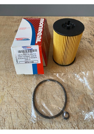 Monreal Mfn-1150 Yağ Filtresi Vag Grubu 1.6tdı 2.0tdı 2012 Sonrası Motorlar 03n115562 03n115562a