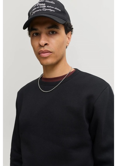 Jack & Jones Jjcleveland Erkek Sweatshirt Siyah