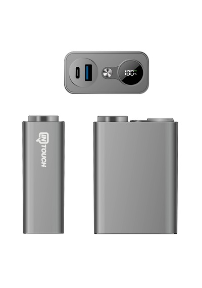 20.000mah Carbon Pd Qc 3.0 Powerbank, Taşınabilir Şarj Cihazı Gümüş