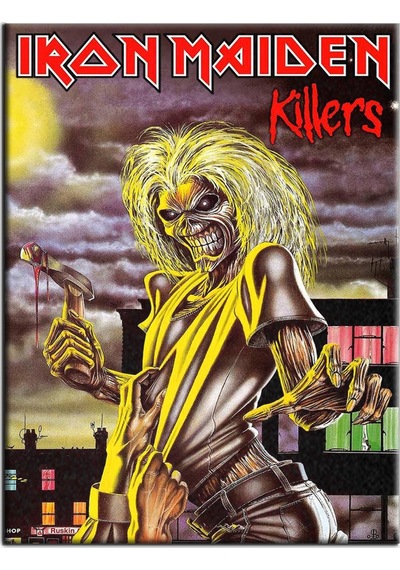 Beam Dijital Iron Maiden Killers Albüm Arma Sırt Peç Back Patch Yama