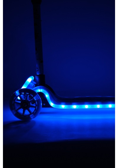 Işıklı Scooter Mavi