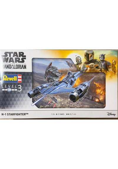 Revell 06787 Star Wars Mandalorıan N-1 Starfıghter Level-3 Plastik Model
