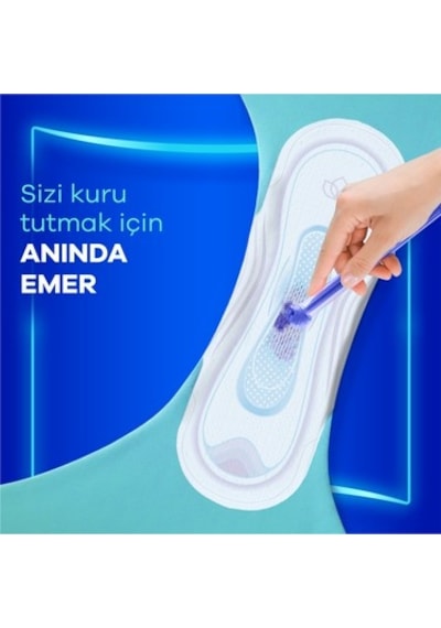 Uzun Ekstra Hijyenik Ped, 16 Adet, Süper Ekonomik Paket İle