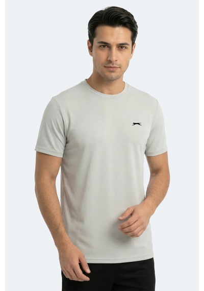 Slazenger Kayda Erkek Gri Tişört